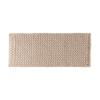 Tapis De Bain - 50 X 120 Cm - 100% Polyester Et Coton - Lavable En Machine - Confort Optimal
