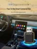 CarPlay Adapter: 4-in-1 Screen Mirroring & Smart Reverse Control Box
