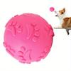 Dog Chew Squeaky Toy Ball Footprints Toy Balls Wear And Bite Resistant Dog Teeth Grinding Toy Small Medium And Large Breeds Pet Toys