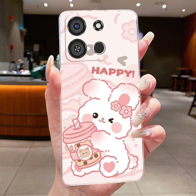 Casing For itel A05S A663LC Luxury Dragon Cute Cool Boys Girls Soft silicone Phone Case Back Cover Transparent TPU Bumper Shell