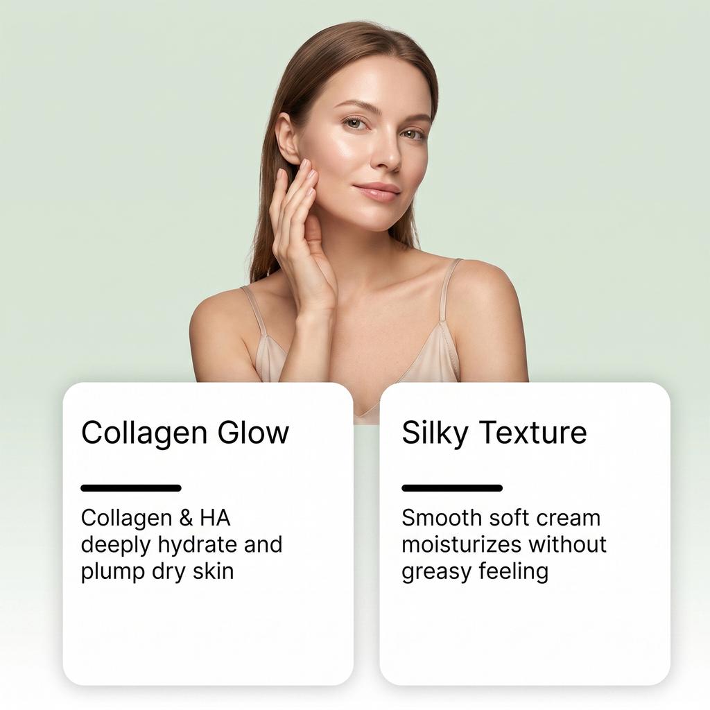 OCEAURA Day and Night Care Cream Facial and Body Moisturizing Cream
