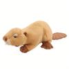 Lifelike Beaver Plush Stuffed Animal Beaver Plush Toy Home Decor Christmas Beaver Plush Thanksgiving Day Gift Best for Christmas