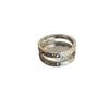 Butterfly Opening Stacked Ring Women'S Earrings Simple Index Finger Ring Fashionable Versatile Sweet Ring Tide
