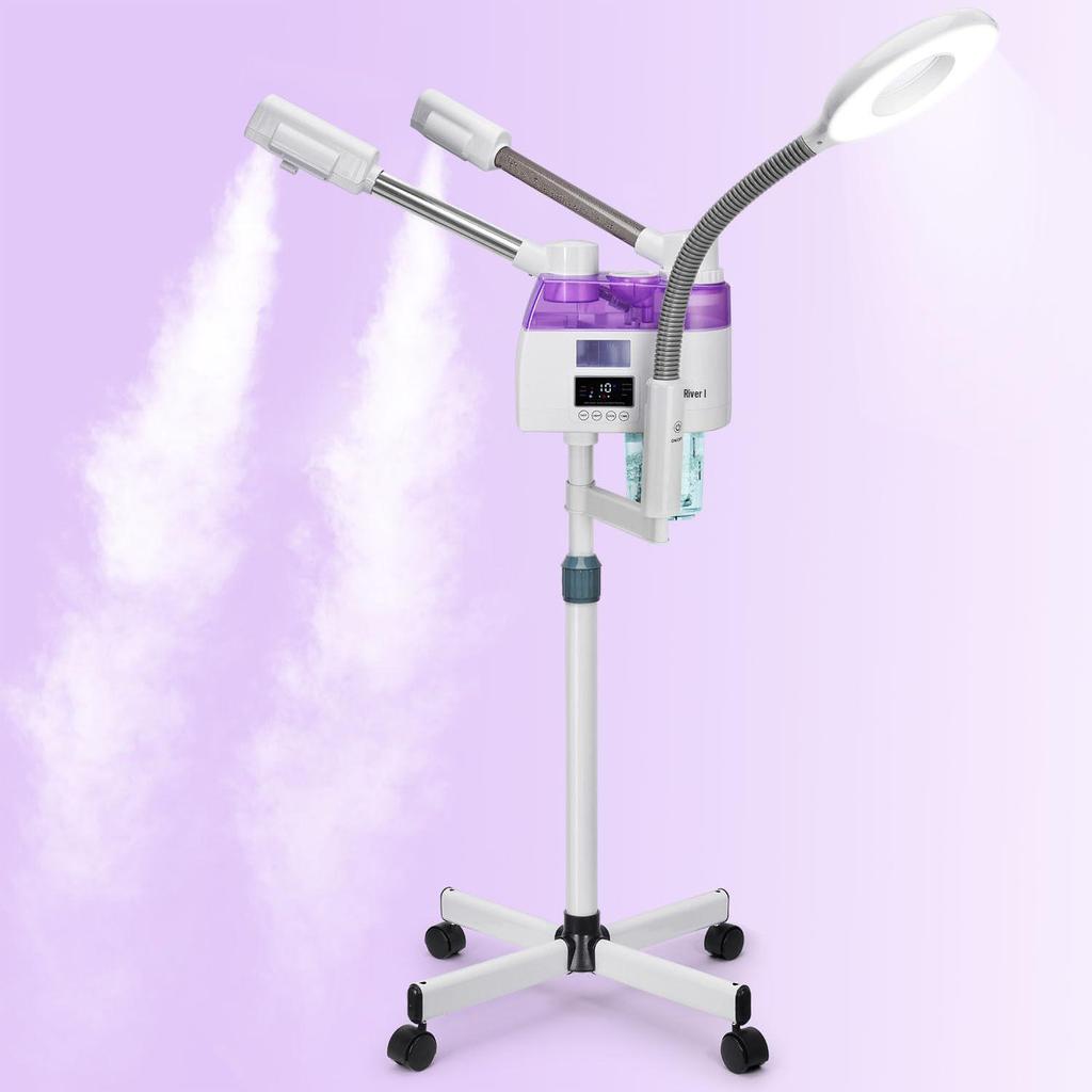 Dual-Mode Facial Steamer: Cold & Hot Hydrating Beauty Spray Machine