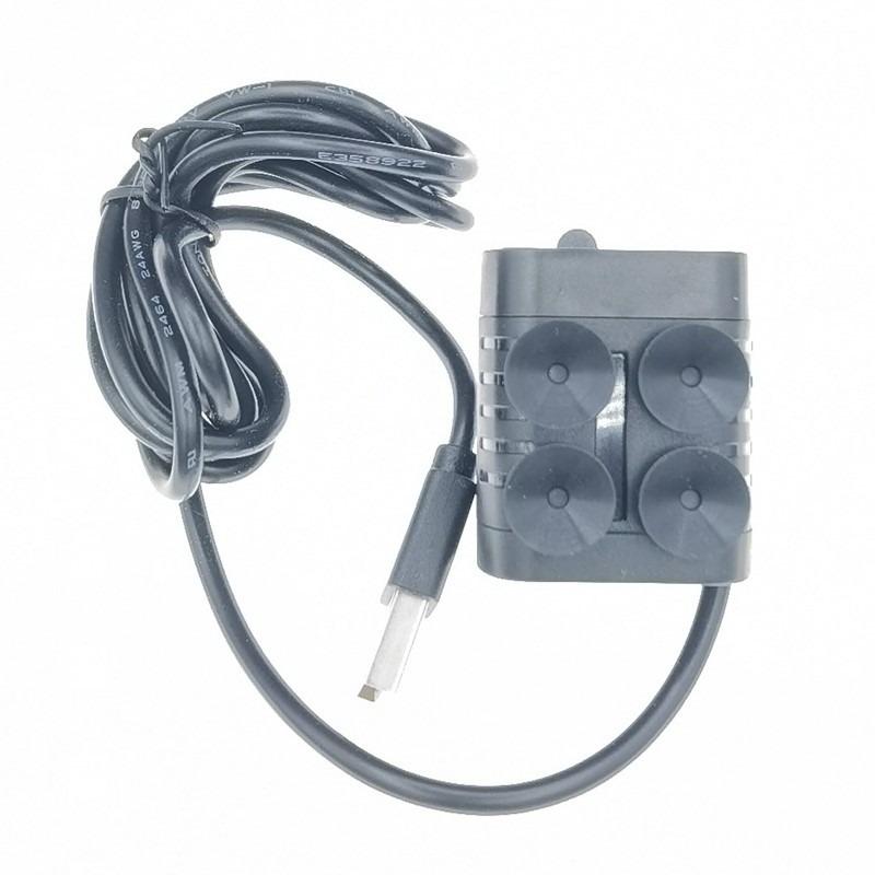 2415-12 (black USB plug) power bank 5V DC brushless miniature pet silent usb miniature water pump