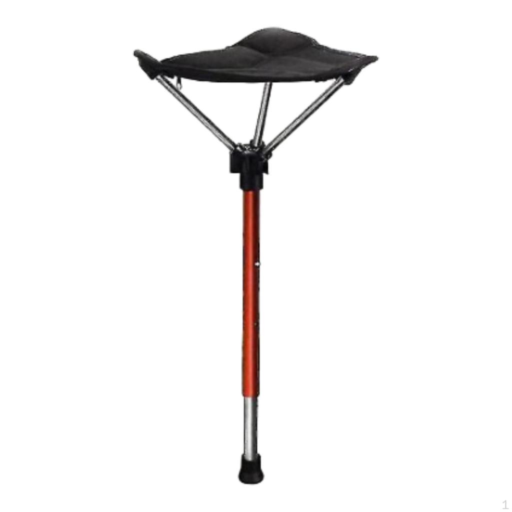 Camping Folding Stool Chair Collapsible Compact Outdoor Lightweight Telescoping Slacker for