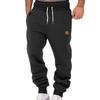 Men's Pants Spring and Autumn Solid Color Trendy Sports Casual Sweatpants Loose Tied Feet Stacking Pants
