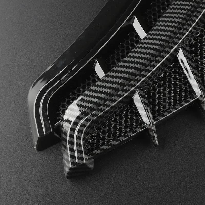 Carbon Black Car Fender Side Vents Air Flow Intake Hole Grille Sticker Cover For Ford EXPLORER with  Car Accessories