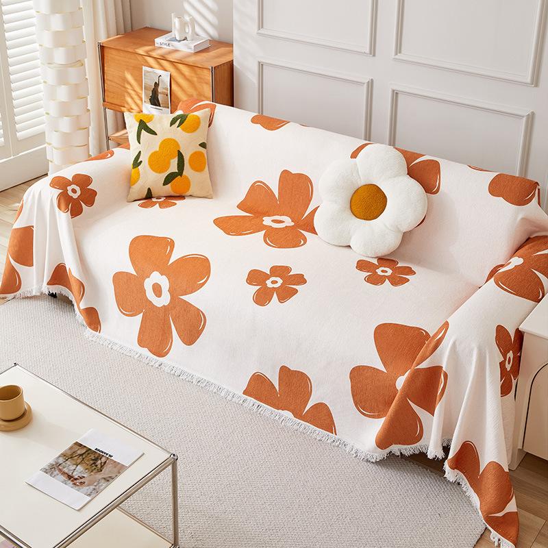 Chenille Sofa Cover Autumn and Winter New One-piece Thickened High-grade Non-slip Can Be Covered with A Universal Sofa Towel