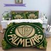 Palmeiras FC Pattern Bedding Home Decoration Birthday & Festival Gift (1 * duvet cover + 2 * pillowcase, without core)