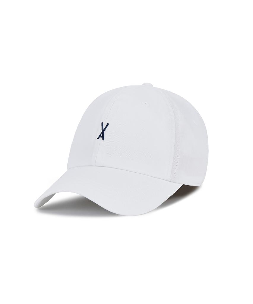 Bajal Logo Oversized Chino Ball Cap White