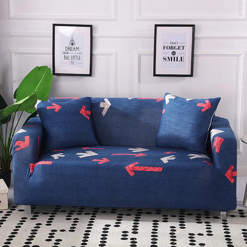 Geometric Elastic Slipcovers for Living Room Modern Sectional Corner Sofa Couch Cover Sofa Cover Chair Protector 1/2/3/4 Seater