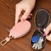 Large Capacity Car Key Bag Luxury Keychain Holder Practical Leather Key Case  Unisex