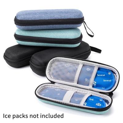 Insulin Cooler Travel Case Waterproof Insulin Cooling Bag With Thermometer Display Medicine Organizer Bag For Diabetics