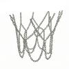 Basketball Hoop Chain Net Rustproof Metal Thickened for Driveway