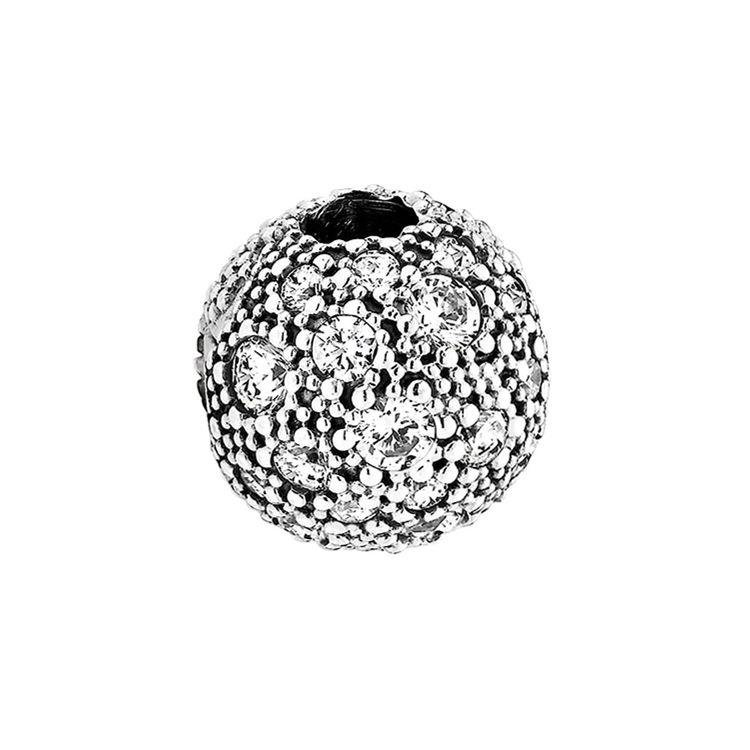 Pandora Ball Shaped Diamond Jewelry Accessory Women Jewelry Silver 791286CZ
