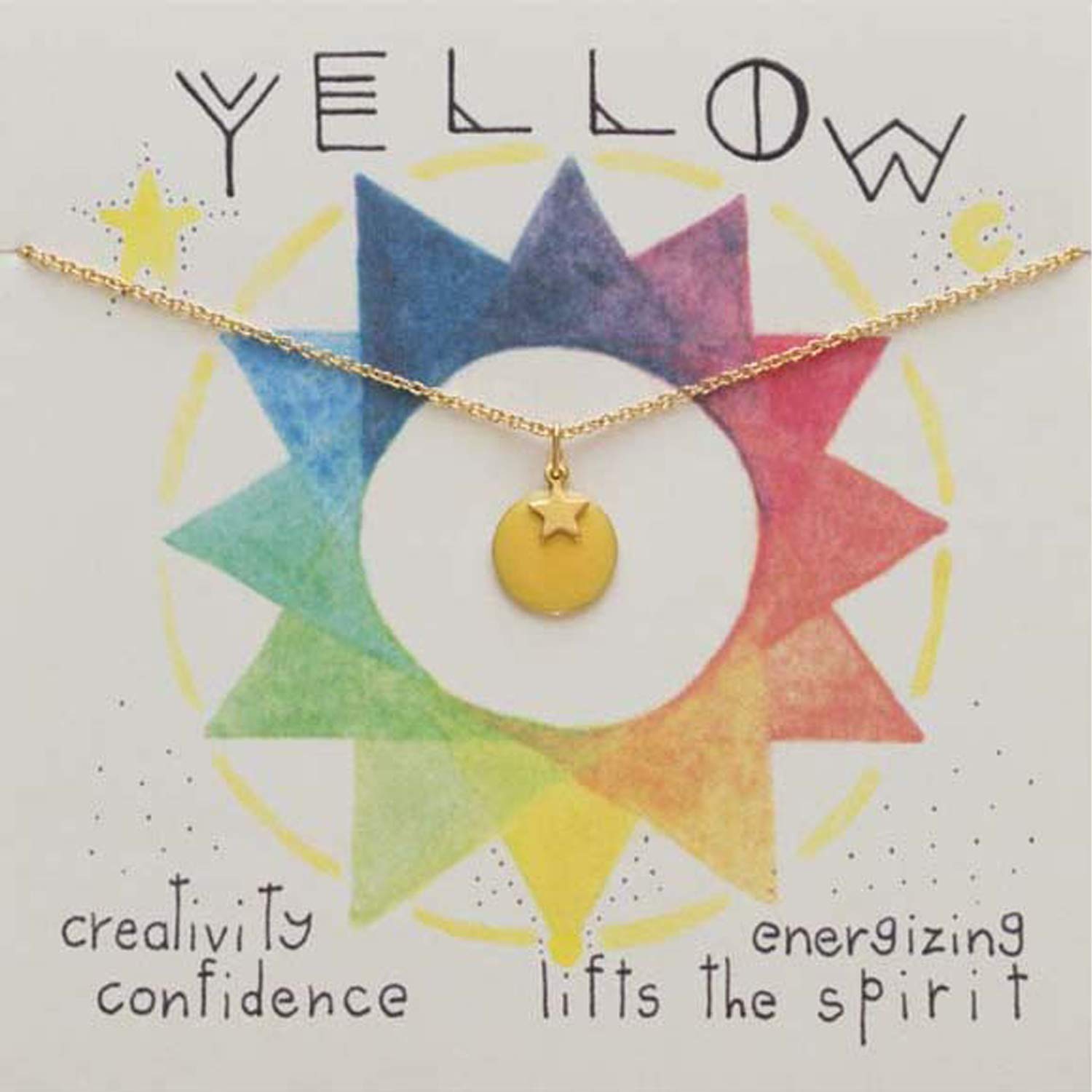 Amano Studio Color Theory - Yellow Necklace Jewelry - Yellow - Gift