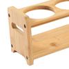 Round Slots Spice Bottle Organizer Wooden Seasoning Storage Stand  Cabinet Storage Organization
