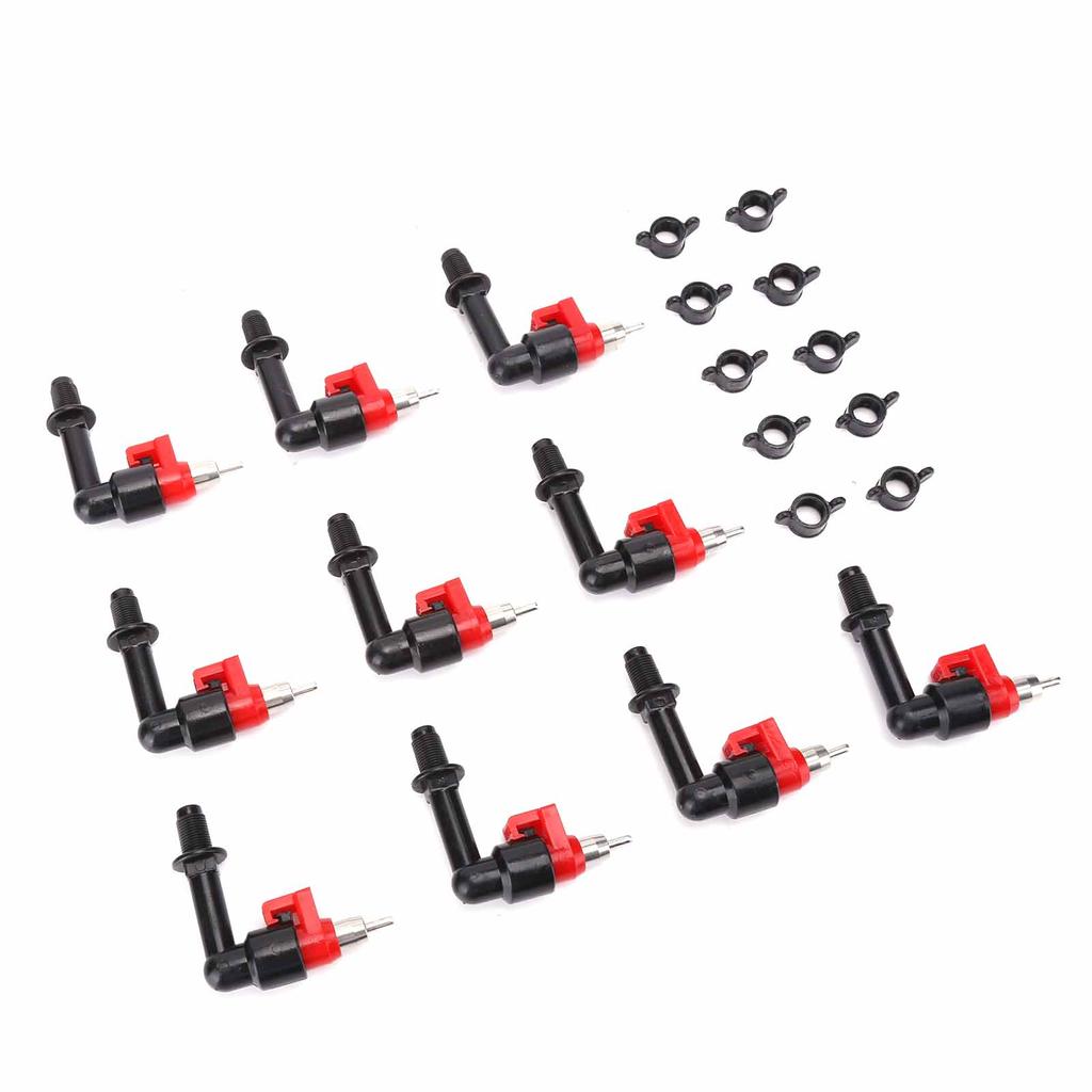 10Pcs Automatic Rabbit Nipple Drinker Feeder Mouse Rabbit Waterer Poultry Watering System