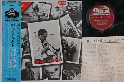 LP Record DICKIE WELLS  Bones For The King L20P1185PROMO FELSTED 1984 Japan Obi Jazz Used