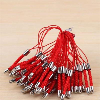 Fibbia in metallo 100PC Anello appeso Corda per appendere Accessori fai da te Fibbia per aragosta Cinturino per cellulare Perline Cordino per gioielli