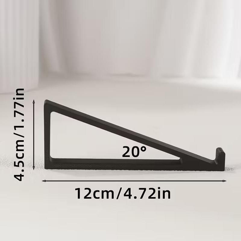 1 Paar Tragbarer Tastatur-Erhöhungsständer Erhöhter Tastaturwinkel Zubehör Computer-Tastatur-Erhöhung PETG Monitorhalter