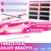 640-Cluster D-Curl False Eyelashes Set - DIY Segmented and Dense Lashes