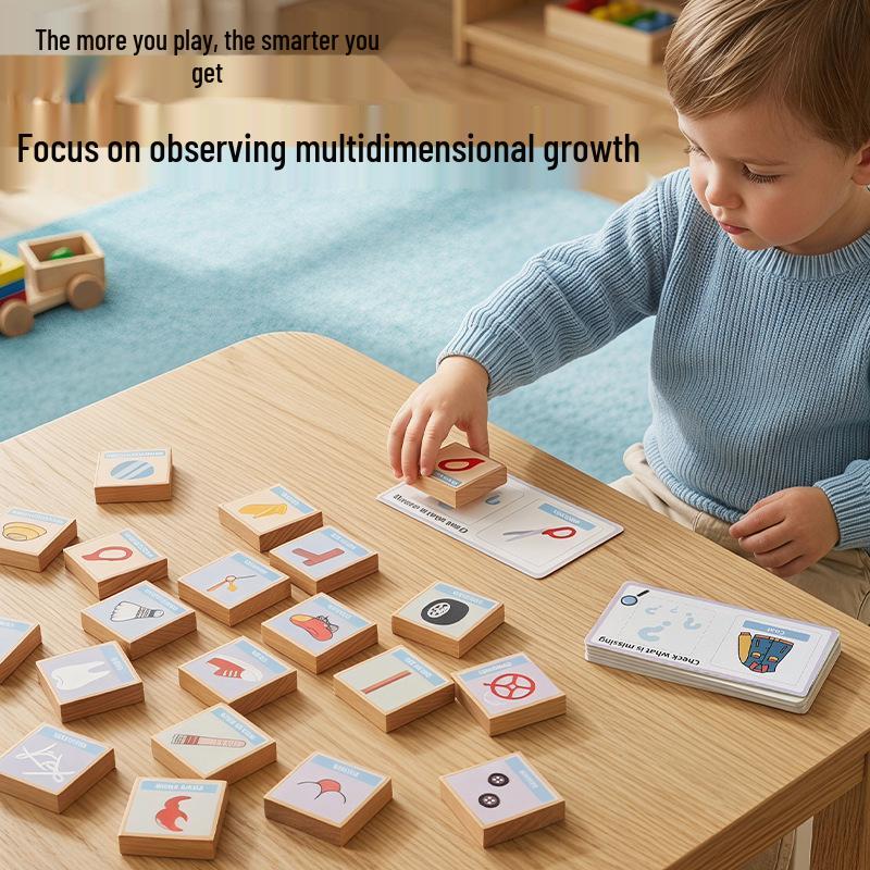 Children's Puzzle Blocks: Enhance Thinking, Observation, and Concentration with Parent-Child Battle Board Game