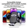 Universal Car Phone Holder with Air Vent, Gravity, and Suction Cup Mounting Options