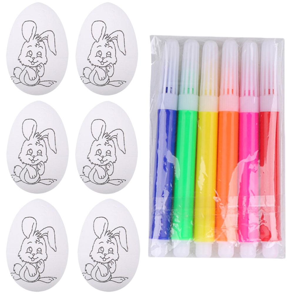 Easter Eggs Painting Kit for DIY Design for Girls and Boys Easter Egg Coloring Craft Kit for Crafts Easter Basket Stuffers Gift