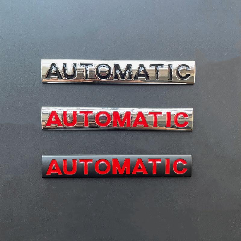 3d Metal Automatic Logo Car Trunk Emblem Badge Decal For VW Honda tyu1 Renault Hyundai Skoda KIA Automatic Sticker Accessories 1tyu