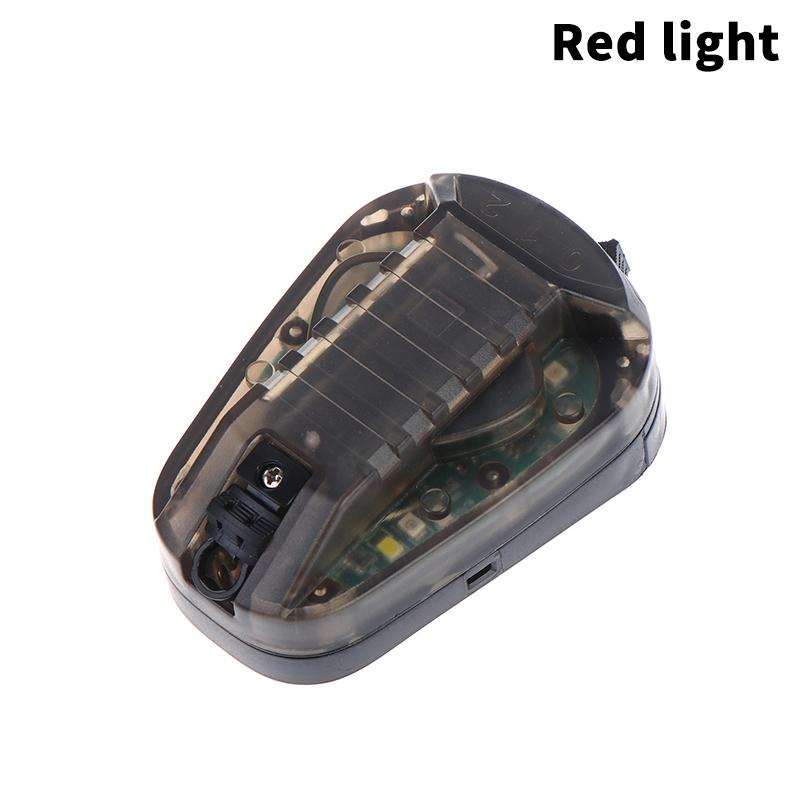 Sport Helmet Light With Led Ir Strobe Outdoor Hiking Hunting Survival Safety Signal Flash Lamp Waterproof Helmet Ladybird Light