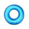 3D Pearlescent Adult Swim Ring: Thickened PVC Tricolor Donut