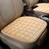 1 funda universal para asiento de coche, cálida y antideslizante, para invierno, para asiento delantero, transpirable, protectora para asiento de coche