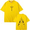 Unisex Dante Print T-Shirt from Devil May Cry, Summer Apparel, Loose Gothic Casual Outfit, Soft Cotton Tee for Men