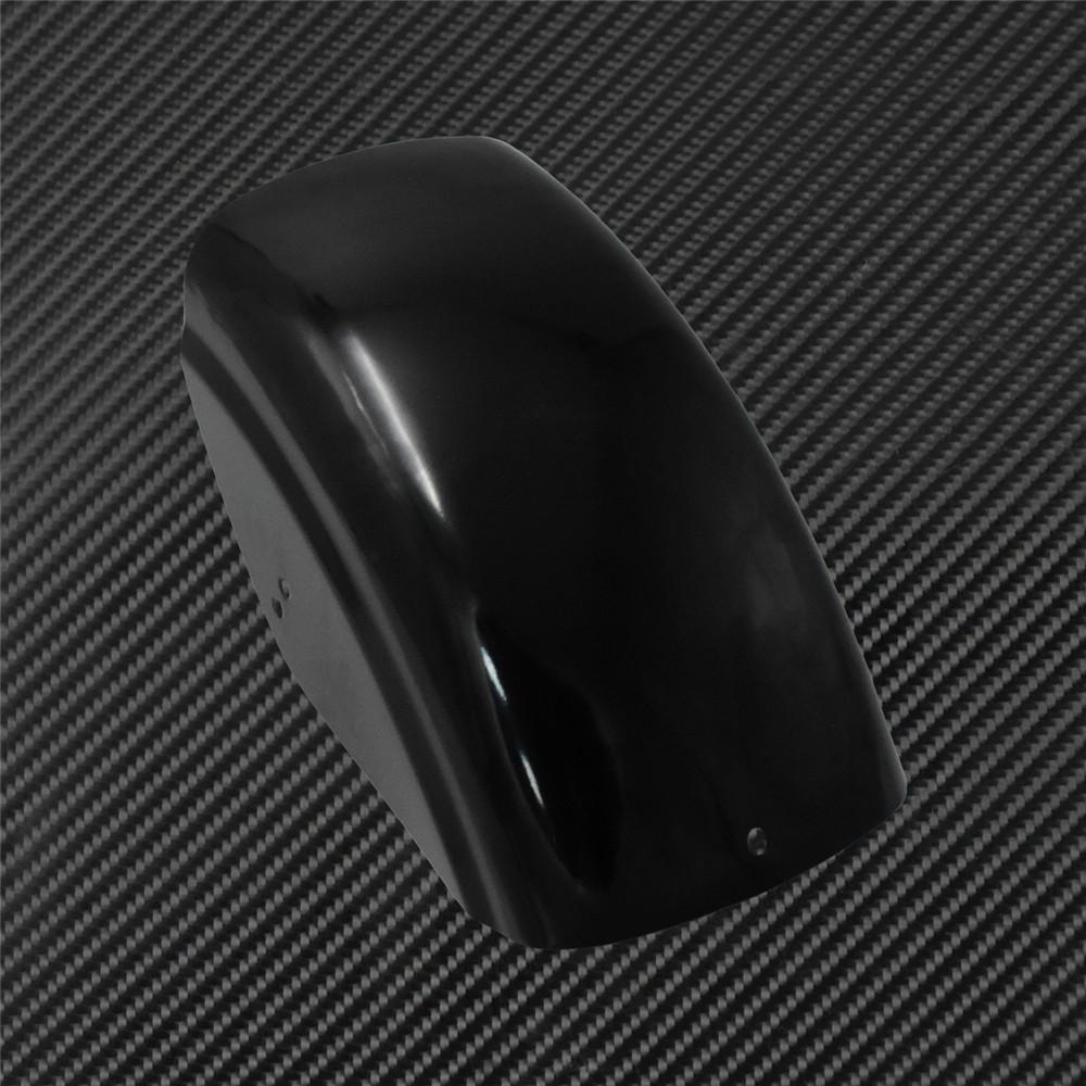 Motorrad Glanz Schwarz Kurze Flache Kotflügel Hinten Kotflügel Bobber Cafe Racer Kotflügel Abdeckung Für Harley Sportster XL883 XL1200