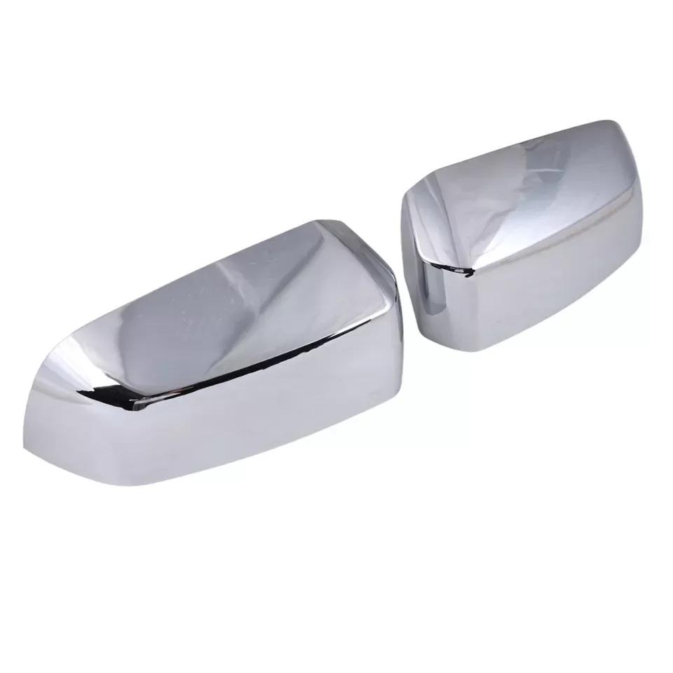 For Ford Ranger  2024 ABS Plastic Car Rearview Side Mirror Cover Wing Cap Exterior Door Trim Adhesive Sticker Parts