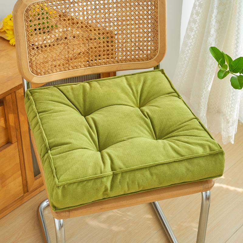 

Thiened Chair Pad Tat Floor Mat Four Seasons Universal Office Sitting Cuion Soft Butto Pad Modern Simple Sle Home ... cojines лайм-зеленого кольору