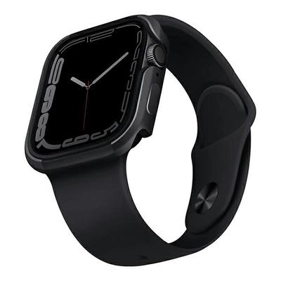 Uniq Etui Valencia Apple Watch Series4/5/6/7/8/9/Se/Se2 45/44Mm. Grafitowy/Graphite