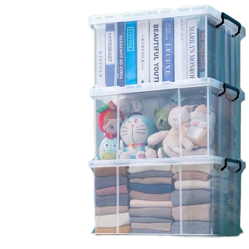 Huiguang 88 л Очень большой прозрачный пластиковый контейнер для хранения продуктов