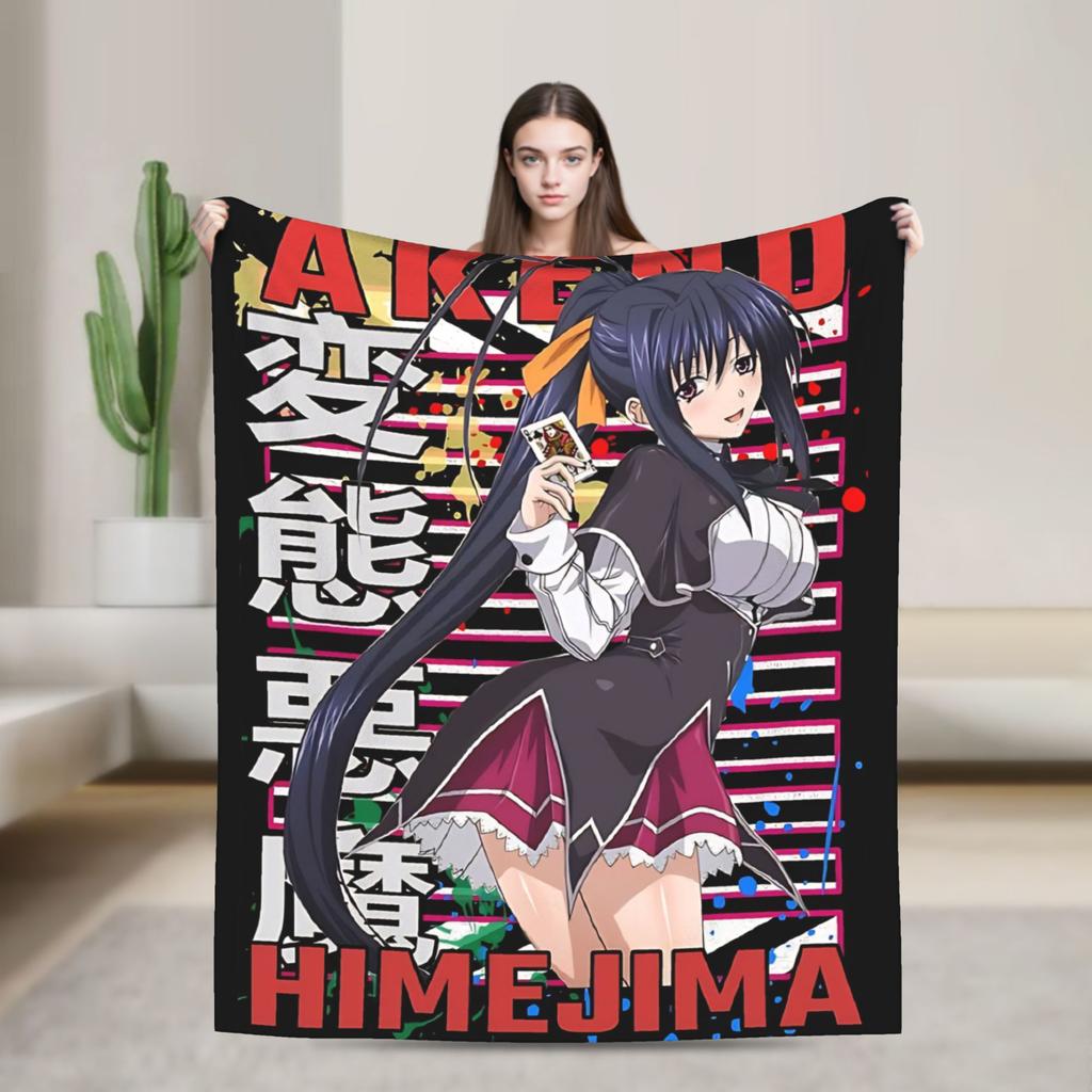 High School DxD Anime Blanket Quality Warm  Bedding Throws Autumn Travel Office Couch Chair Pattern Bedspread