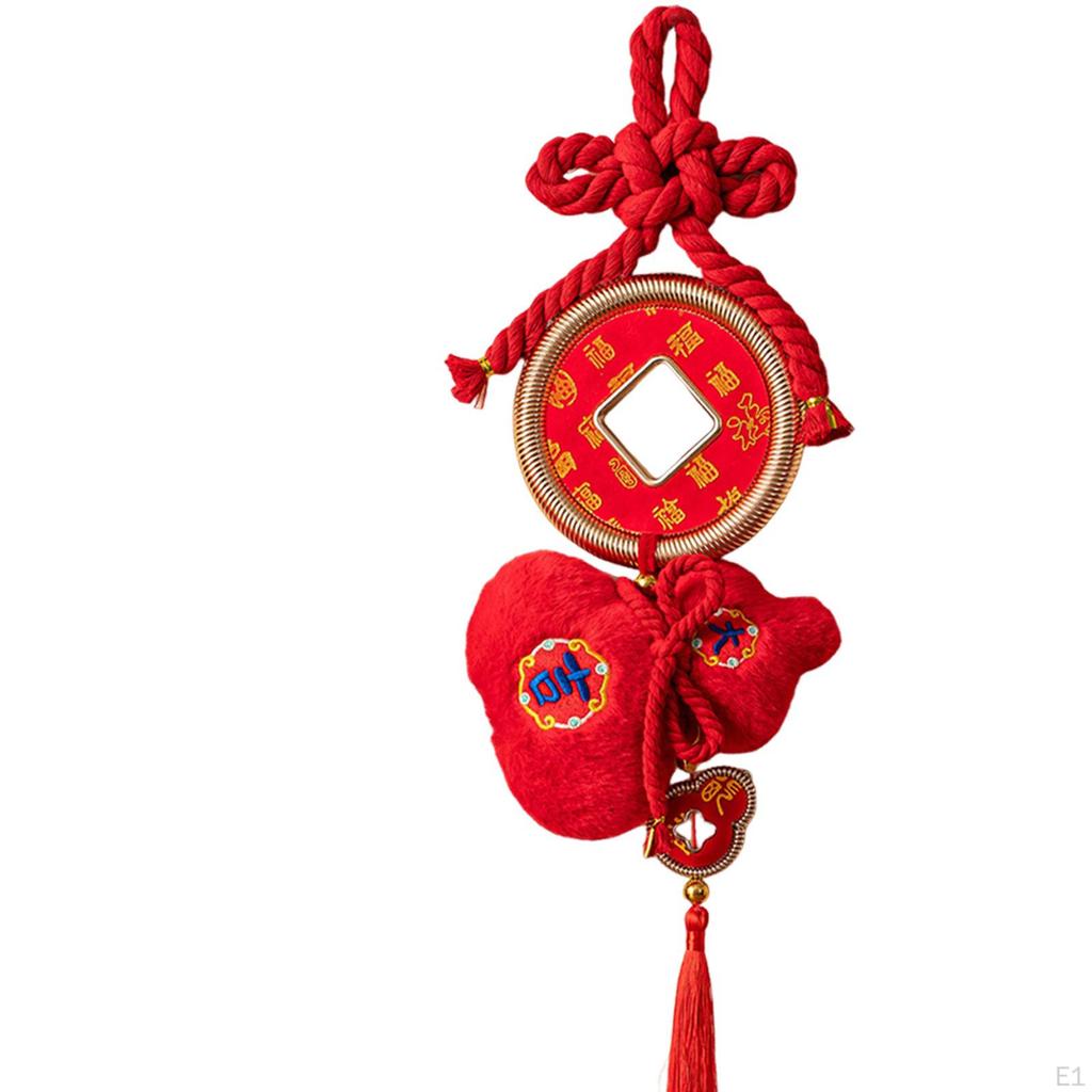 Chinesische Jahresdekoration Kürbis-Anhänger Klassische Elemente Frühlingsfest-Dekoration für Veranda