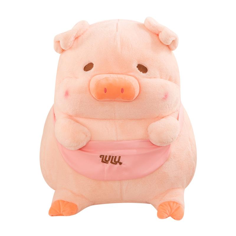 

Pig Lulu Adorable Plush Toy Girlfriend Gift Wedding Doll Birthday Cotton Present lulu,30cm/11.81in
