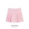 Jnleaog Autumn New Women's Clothing Fashion Style Stylish Fashion Small Check Skirt Pants 1478090