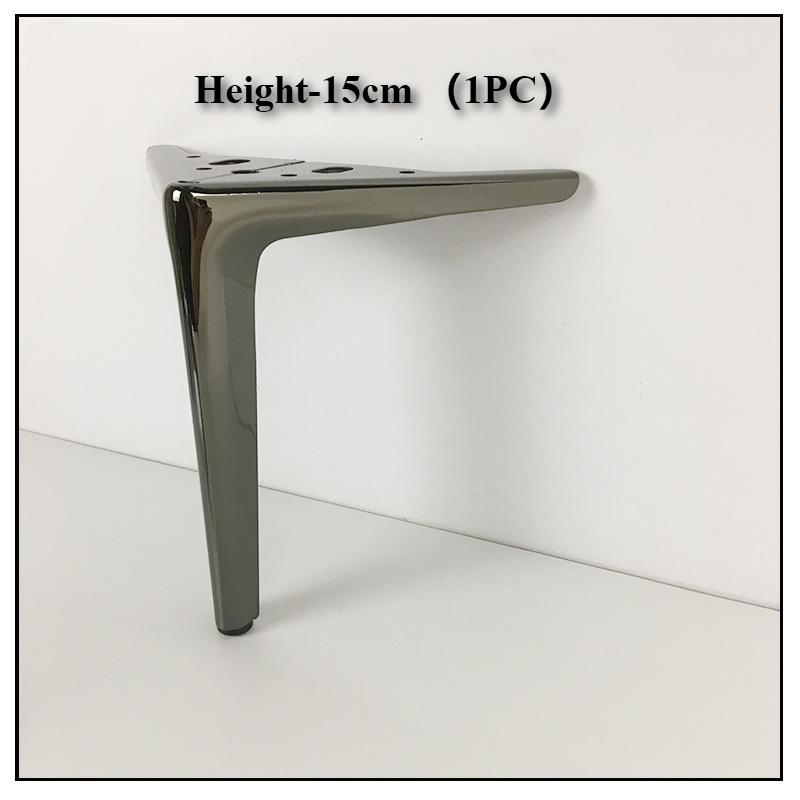 8cm/10cm/20cm/25cm Ferramenta per Mobili in Metallo Gamba per Divano Gamba per Mobile Gamba per Tavolino da Caffè Gamba per Mobile TV Gamba per Mobile da Ingresso Supporto Gamba per Letto