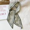 Silk Satin Scarf Women Cloth Hair Bands Headdress Accessories Lady Scarves Ribbon Neck Ties for Bag Handle Triangle Scarf