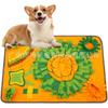 Dog Snuffle Mat Toy Mental Stimulation Durable Chew-Resistant Eco-Friendly Machine Washable Portable Indoor Outdoor Use