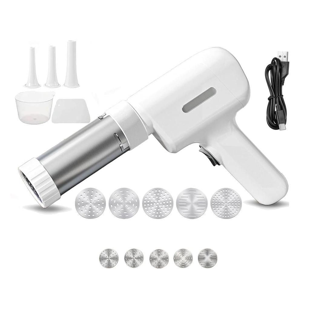 2025 Electric Cordless Noodle Maker Handheld Portable Noodle Press Home Appliances Outdoor Kitchen Home Breakfast Smart Maker