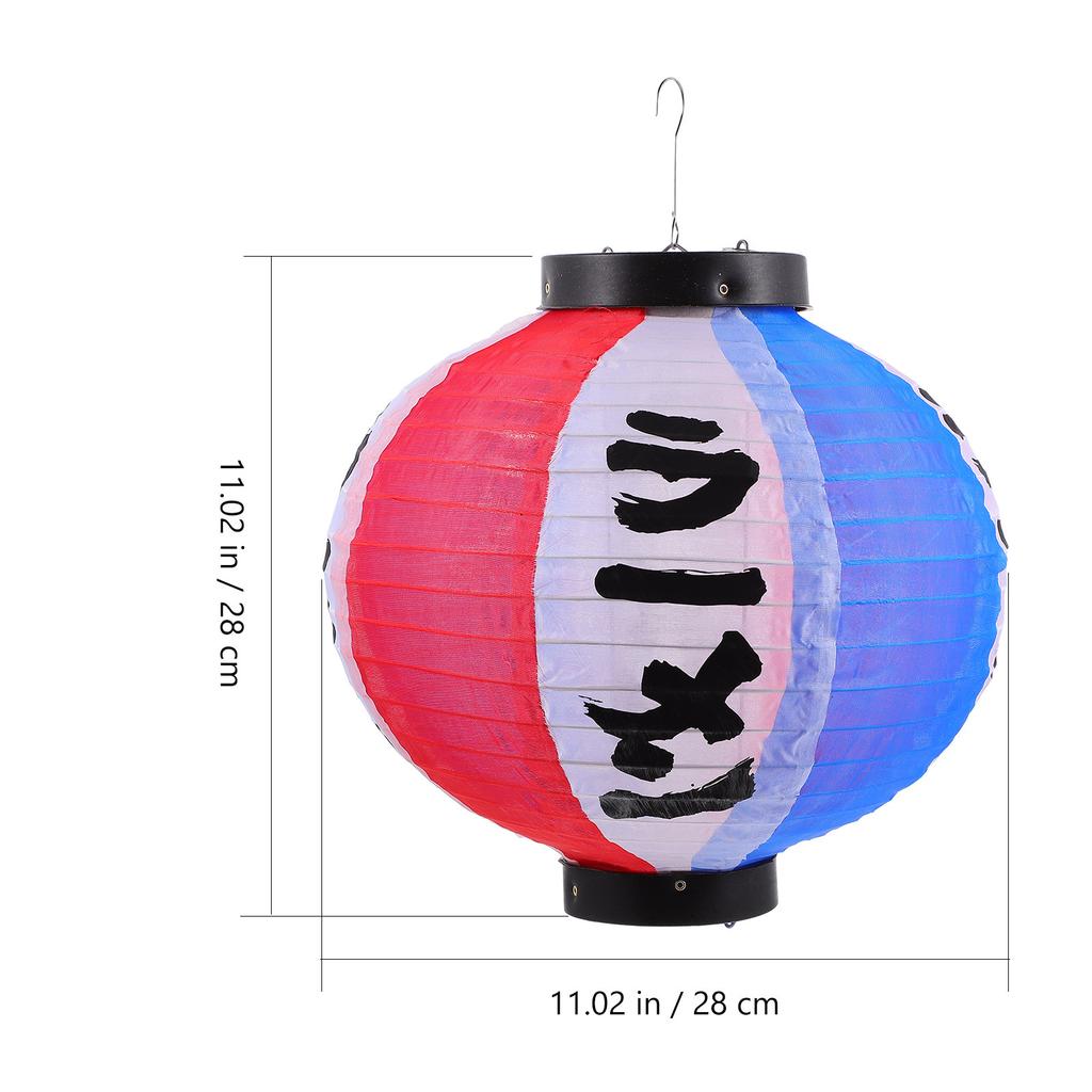 1Pcs Japanese Style Cloth Lantern Hanging Decorative Lantern for Restaurant Sushi Bar Home Festival Ornament Lamp