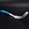 Curved Design Back Shower Brush Long Handle Bath Brush Long Curved Shower Brush  Shower Use